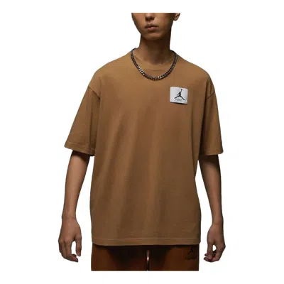 Air Jordan Flight Essential Oversized T-shirt Asia Sizing 'brown'