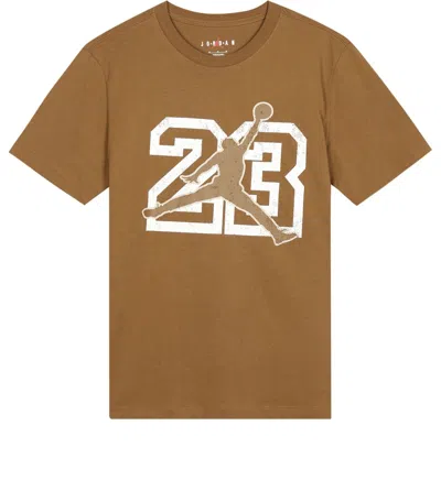 Air Jordan Flight Essentials Logo T-shirt 'brown'