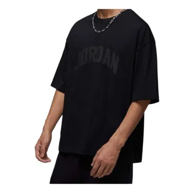 Air Jordan Flight Essentials T-shirt Relaxed Fit 'black'