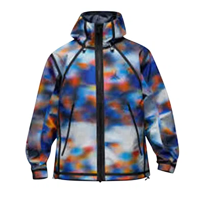 Pre-owned Air Jordan Flight Gore-tex Mountainside Jacket 'pure Platinum/black' | Silver | Men's Size S