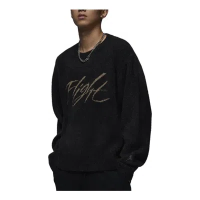 Air Jordan Flight Heritage Crop Sweater 'black'