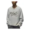 Air Jordan Flight Heritage Crop Sweater 'grey' In Neutral