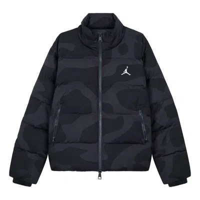 Air Jordan Flight Heritage Down Jacket Asia Sizing 'black'