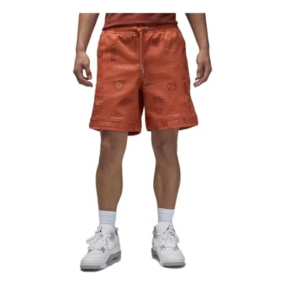 Air Jordan Flight Heritage Shorts 'light Sienna' In Brown