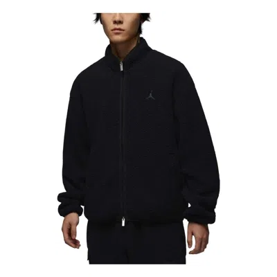 Air Jordan Flight High-pile Fleece Jacket Asia Sizing 'black'