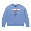 Air Jordan Flight Mens Casual Sports Crew-neck Blue