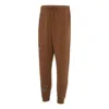 Air Jordan Flight Mvp Fleece Trousers 'tan' In Burgundy
