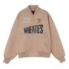 Air Jordan Flight Mvp Jacket 'desert Yellow' In Brown