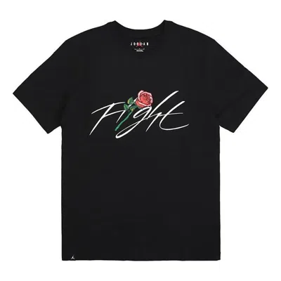 Air Jordan Flight Rose T-shirt 'black'