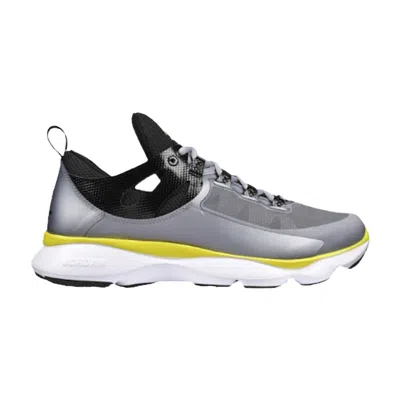 Pre-owned Air Jordan Flight Runner 'wolf Grey Vibrant Yellow' | Men's Size 8.5 In Gray