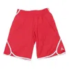 Air Jordan Flight Solid Color Side Breathable Basketball Sports Shorts Red