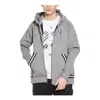 Air Jordan Flight Tech Diamond Jacket 'grey' In Gray