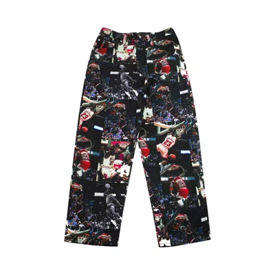 Pre-owned Air Jordan Flight Woven Pants 'black/sail' | Men's Size 34