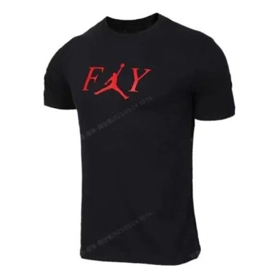 Air Jordan Fly T-shirt 'black'