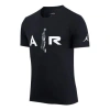 Air Jordan Flying Man Dunk Printing Short Sleeve Black T-shirt