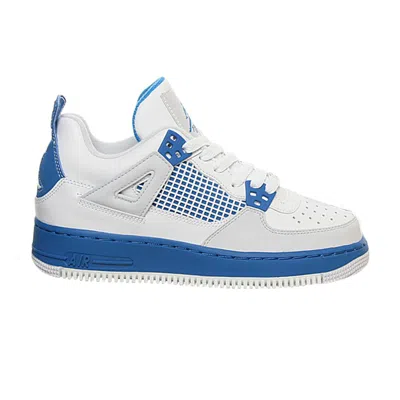 Pre-owned Air Jordan Force 4 Gs 'military Blue' | White | Kid's Size 6