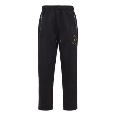 Air Jordan Genuine 2019 New Jordan Remastered Men's Suede Trouser Black/gold