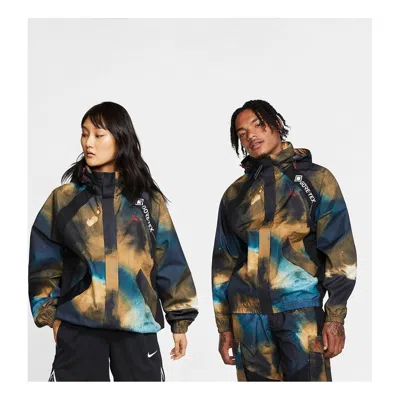Air Jordan Gore-tex Casual Sports Waterproof Hooded Interchange Jacket In Multi