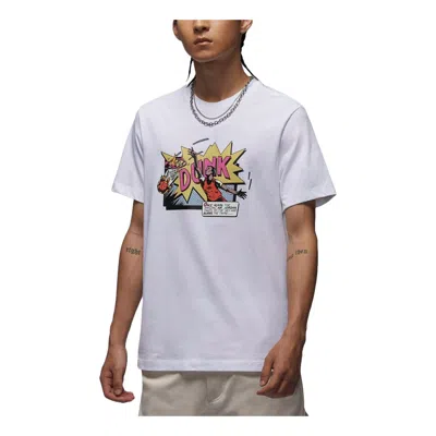 Air Jordan Graphic T-shirt Asia Sizing 'white'