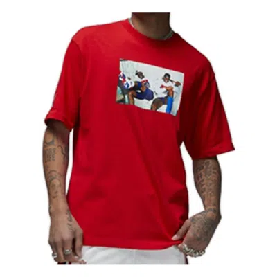 Air Jordan Graphic T-shirt 'red'