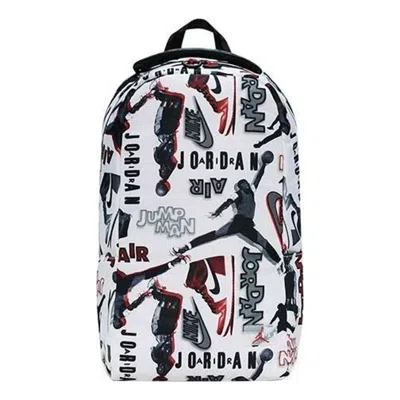 Air Jordan Graphics Backback 'white Black' In Multi