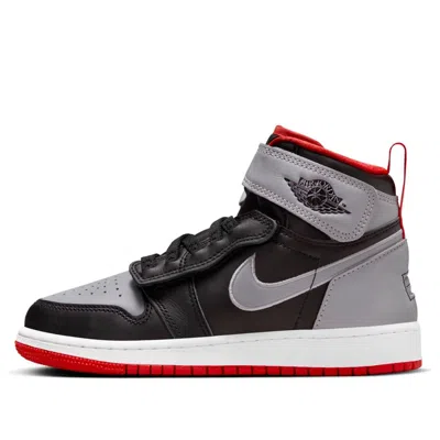 Air Jordan (gs)  1 Hi Flyease 'black Cement Grey Red'