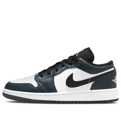Air Jordan (gs)  1 Low 'armory Navy' In Black