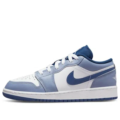 Air Jordan (gs)  1 Low 'ashen Slate' In Blue