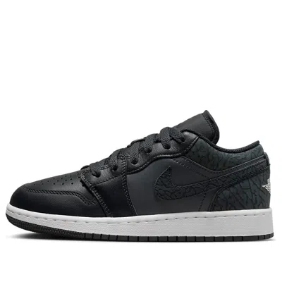 Air Jordan (gs)  1 Low 'black Elephant'