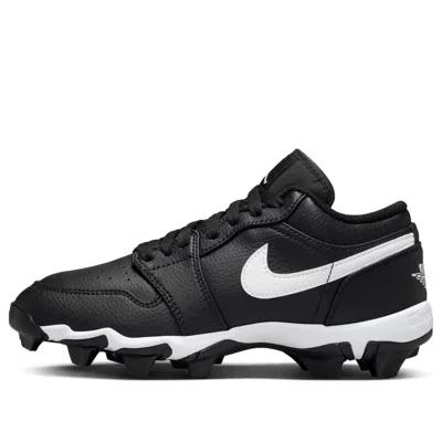 Air Jordan (gs)  1 Low Cleat 'black White'