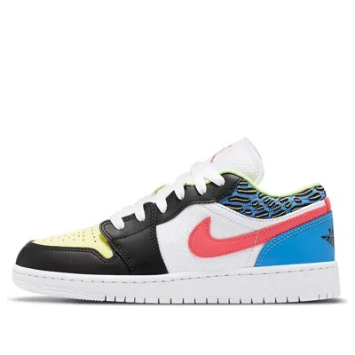 Air Jordan (gs)  1 Low 'funky Patterns' In Multi