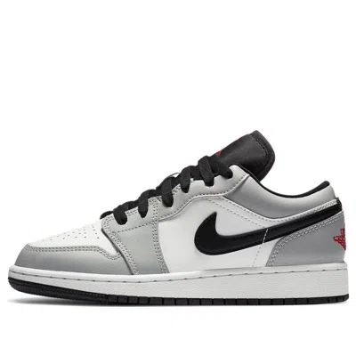 Air Jordan (gs)  1 Low 'light Smoke Grey' In Gray