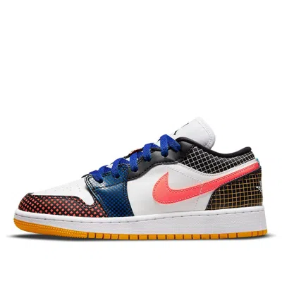 Air Jordan (gs)  1 Low Mmd Bg 'multi Grid'