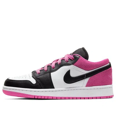 Air Jordan (gs)  1 Low Se 'black Active Fuchsia'
