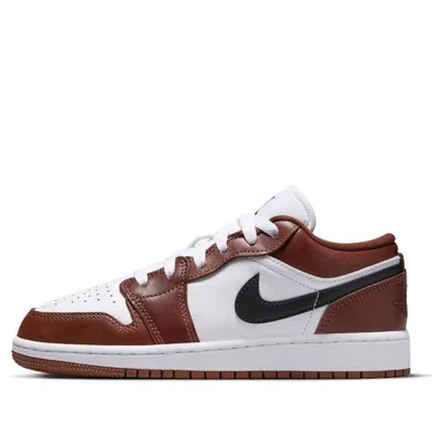 Air Jordan (gs)  1 Low Se 'dark Pony' In Animal Print