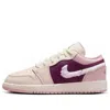 Air Jordan (gs)  1 Low Se 'fur Swoosh' In Pink