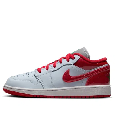 Air Jordan (gs)  1 Low Se 'gatorade Pack Red' In Gray