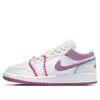 Air Jordan (gs)  1 Low Se 'knit' In White