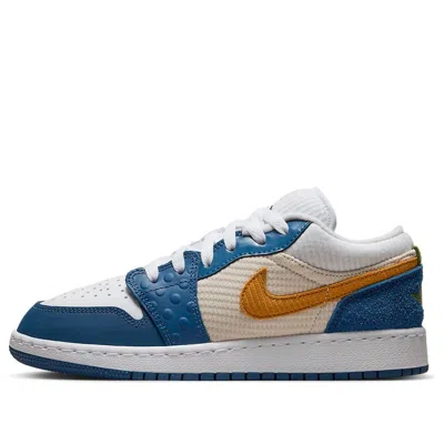 Air Jordan (gs)  1 Low Se 'messy Room' In Blue