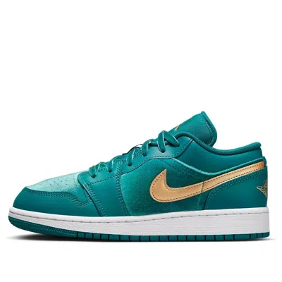 Air Jordan (gs)  1 Low Se Velvet 'geode Teal Velvet'