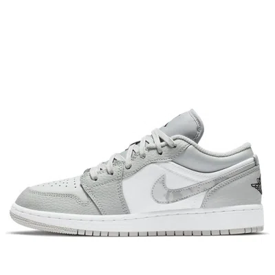 Air Jordan (gs)  1 Low Se 'white Camo' In Gray