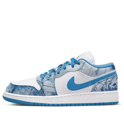 Air Jordan (gs)  1 Low 'washed Denim'