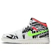 Air Jordan (gs)  1 Mid 'all Over Logos'
