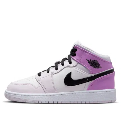 Air Jordan (gs)  1 Mid 'barely Grape'