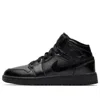 Air Jordan (gs)  1 Mid 'deep Black'