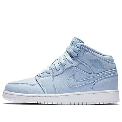 Air Jordan (gs)  1 Mid 'easter Blue'