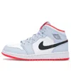 Air Jordan (gs)  1 Mid 'half Blue'