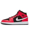 Air Jordan (gs)  1 Mid 'infrared 23' In Red