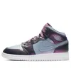 Air Jordan (gs)  1 Mid 'metallic Purple'