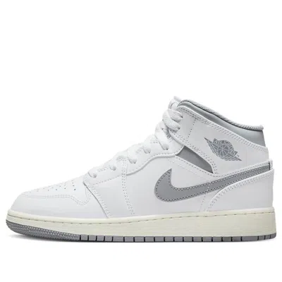 Air Jordan (gs)  1 Mid 'neutral Grey'